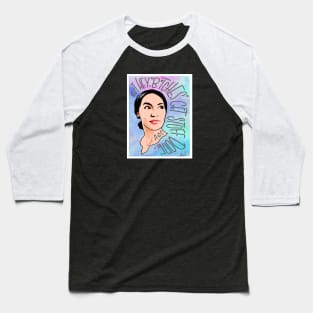 AOC bitches get stuff done watercolor tie dye Baseball T-Shirt